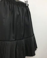 ハチレイヤードプリテッドスカート (1color)