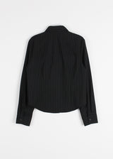 FRILL STRIPE SHIRT