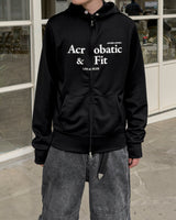 Acro Slim Jersey Zip-Up Hoodie