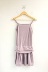 Shirring Flared Dress