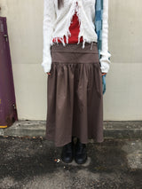 Antique Fold Skirt (3color)