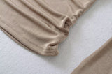 Arin Drape Slim One-Shoulder Top