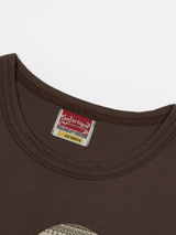 S CLEF BANDANA TEE (BROWN)
