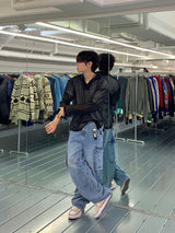 Monster Air Cargo Denim Pants 3C