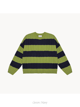 LMN ブティルーズフィットツイストドーナッツクラッカーニットウェア(4 colors)