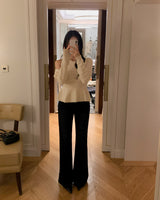 Kuen bootcut denim pants