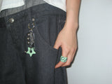 [STAR] ロックスターバッグチェーン (Green)