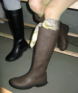 Motor 0064. Rubber Sole Boots - 2colors