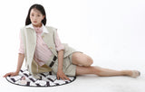 FRONT BELT SHORTS_SAND BEIGE