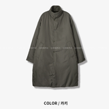  Reverseable Quilted Long Padded Night Jacket
