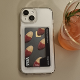 スイートポテトマグセーフトランスペアレントカードウォレット