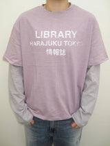 レイヤード ロングスリーブ Tシャツ (5 Colors)