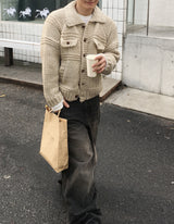 No.1532 Mボカシニットカーディガン