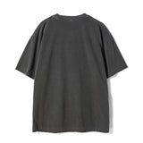Untitled ノーアイディア ピグメントウォッシュ ショートスリーブ Washed Black