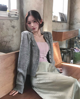 support inner slim strap top (+pad)