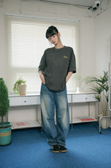 26SS★ ドルフィンハーツピグメント半袖Tシャツ