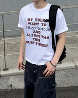 Broden Lettering Printed Short Sleeve