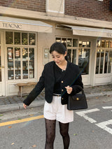 [MADE] Fulls cashmere unbalanced off-shoulder knitwear