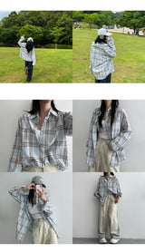 Bubble Sky Summer Check Shirt