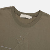 Layered スター ウォッシュドトップス (3color)