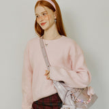 Bunny Mix Beads Two-way Keyring _ Pink