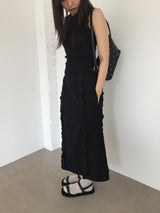 Border frill pencil skirt (2color)