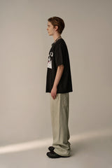 レトロカーロゴTシャツ