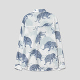 See-through Tiger Hawaiian Shirt 2COLOR