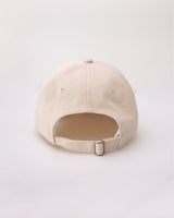 Lettering ball cap_natural