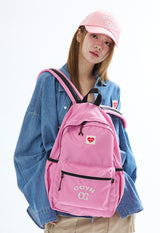 OCYN BASIC EMB BACK PACK_PINK