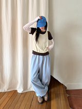 belted sweat pants 