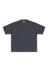 ヘビーウェイトコットンモックネックTシャツ