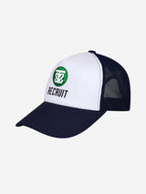 REC RUIT ゴルフクラブ メッシュ ボールキャップ (WHITE/NAVY)