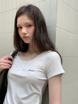 [ORIGINAL] Yupe Button Slim Short Sleeve T-Shirt