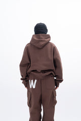 Medi W Boucle Embroidery Heavy Set-Up Hood