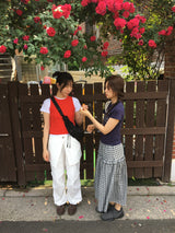 Cozy Check Long Skirt (2color)
