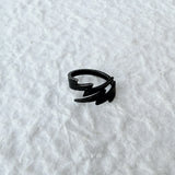 Obsidian Lightning Ring