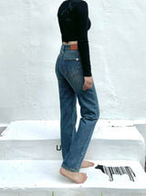 STRAIGHT FIT DENIM PANTS code 18317