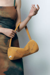 HAMMERBAG_Suede_mustard(BAG ONLY)