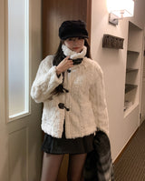 メリーレザーダブルバックルファームートン