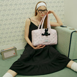 Coco Quilting Tote Shoulder Bag _ Pink