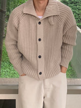 Modern Loose Bizo Button Cardigan