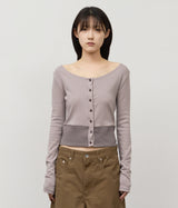 (W) Drawing Modal Cardigan