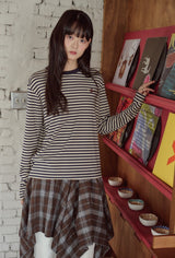 26SS★ Puppy Stripe Long Sleeve