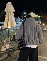  Mosley Corduroy Fleece Hooded Jumper