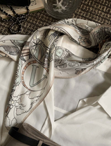 Norton Silk Scarf / 1 color