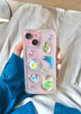 [MADE] Blooming Dolphin resin case