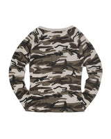 Yesterday ワッフル長袖（CAMO） WOMENS