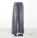 Unisex ヘッシャンフリースピンタックパンツ