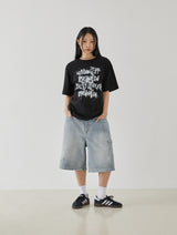 スクライブルペイントtシャツ